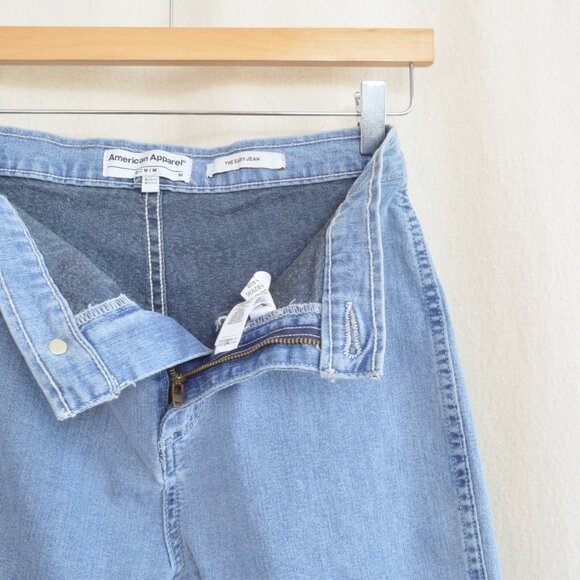american apparel easy jean light wash medium like new - Picture 4 of 4